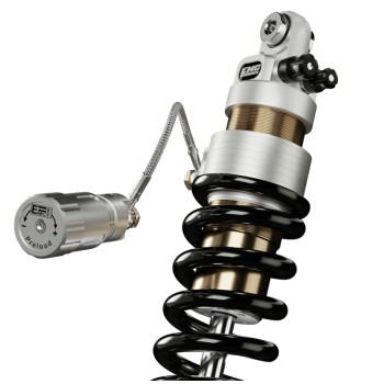 ROAD 2 Black shock absorber for  Harley Davidson 1867 Softail Breakout FXFBS (114 cubic inches) (2019)