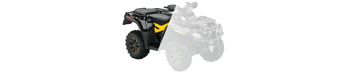 800R OUTLANDER / XT / XT-P G1 ARRIERE