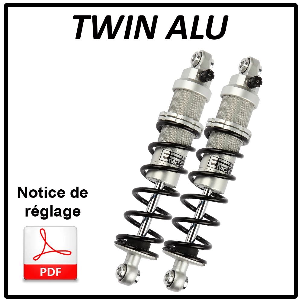 Notice de réglage amortisseur EMC TWIN ROADSTER