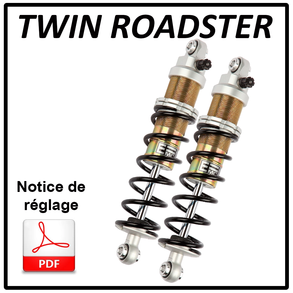 Notice de réglage amortisseur EMC TWIN ROADSTER