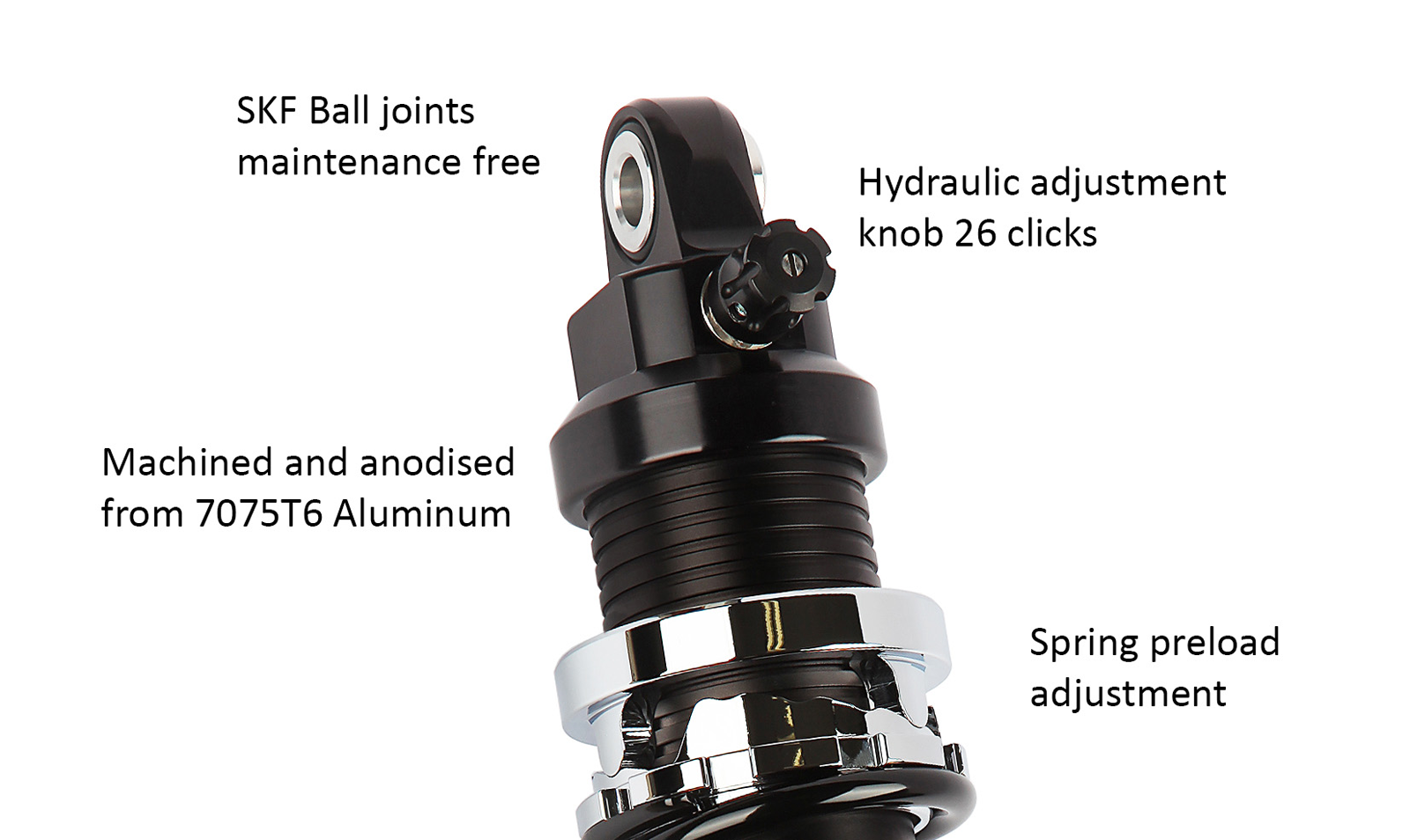 Details - Twin Spirit EVO 1 shock absorber