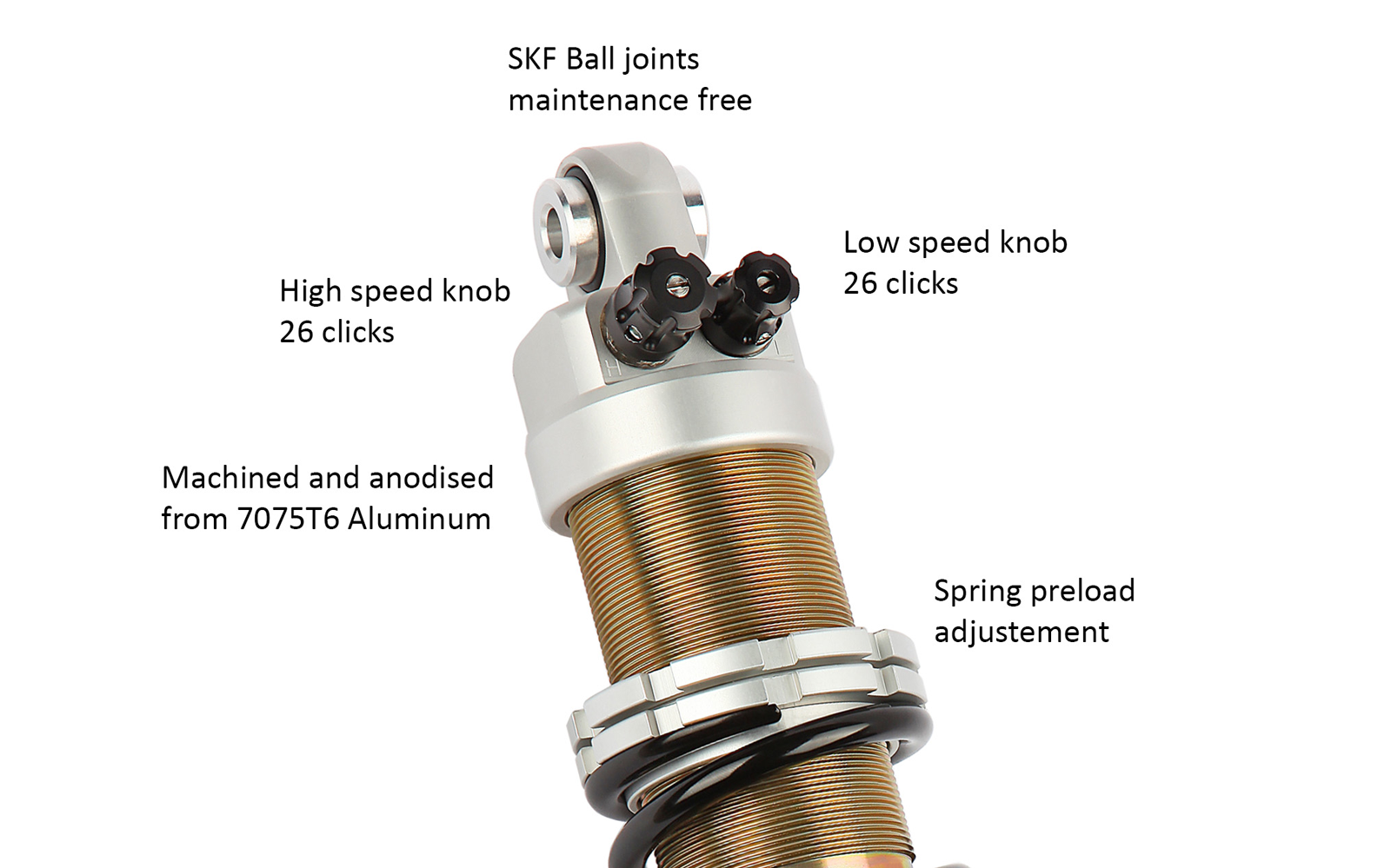 Details - TWIN ROADSTER 2 shock absorber EMC SUSPENSIONS